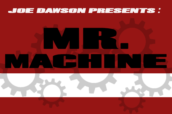 Mr. Machine font